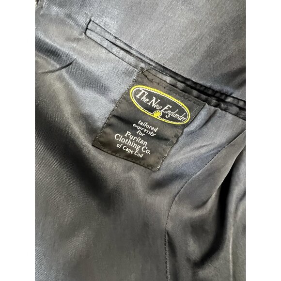 Harris Tweed Handwoven Vintage 40R Blazer Herringbone Scottish Wool Sport Jacket - Picture 4 of 11